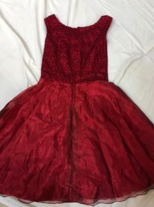 Marroon Designer Dress