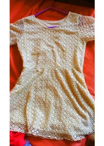 Ivory Lace Dress