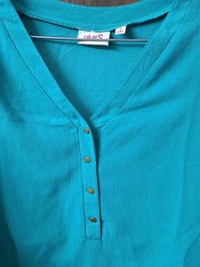 Teal Tunic Top