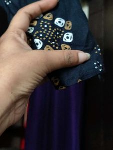 Black &amp; Gold Printed Kurti