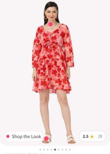 Floral Pattern One Piece From Myntra