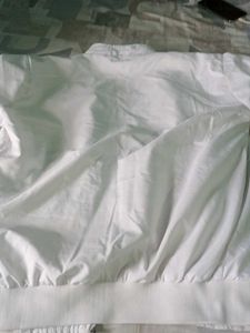 White Nike Windbreaker Jacket