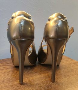 Stiletto Peeptoe Pumps 4.2inches