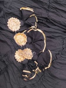 Black Anarkali Pure Cotton