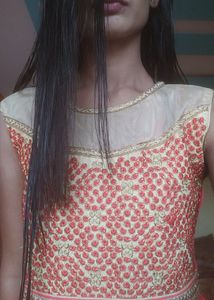 Beautiful Hand Work Designer Frock Dress