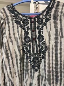 authentic shibori tie dye kurti