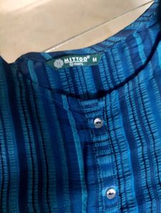 Navy Blue Kurta