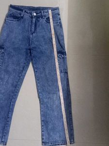Cargo Blue Wash Jeans