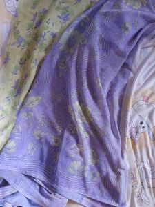 Floral Print Dress Set - Beautiful Saree Blouse