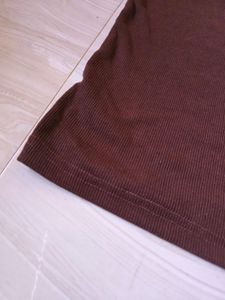 Women&#39;s Brown Crop top