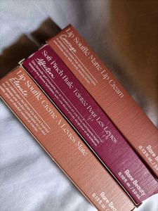 Rare Beauty Tinted Lip Oil And Souffle Creme