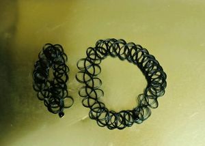 Set Of 2 Chokers And One Handband