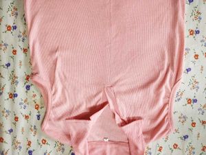 Crop top in pink color