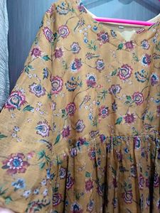 Floral Print Kurta
