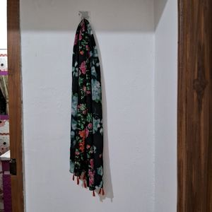 Green Black Rose - MULTI COLORED STOLE