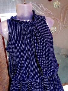Polka Dotted Blue Dress🧿
