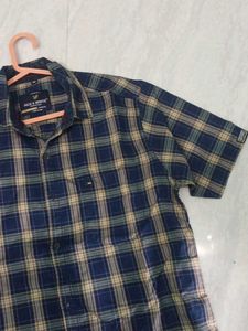 Red &amp; White Plaid Casual Shirt