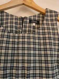 Plaid Mini Dress