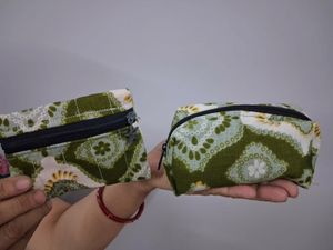 Set of 2 Handmade Pouches