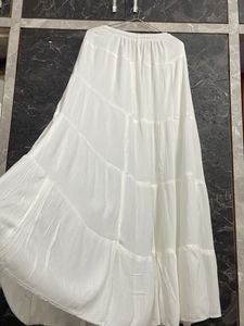 Pinteresty White Maxi Skirt From AMAZON