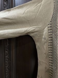 Plus Size Black/beige Warm Kurta