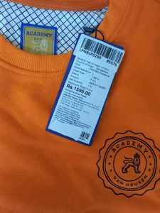 Orange Pullover Sweater