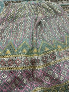 🔥 Multicolour Gotta patti Work Jaipuri Lahenga🔥