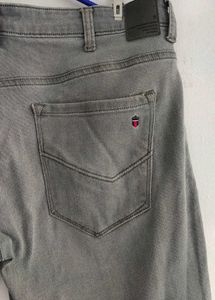 Louis Philippe Premium Men’s Jeans - Grey