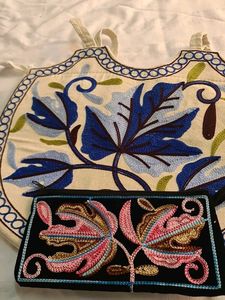Floral Handbag &amp; Wallet Set
