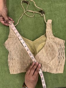 Khaki Gold Blouse