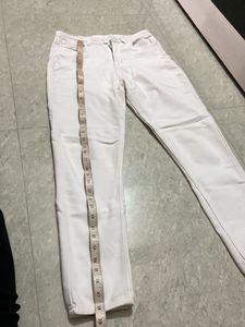 White Denim For Woman