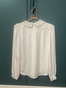 White Casual Top