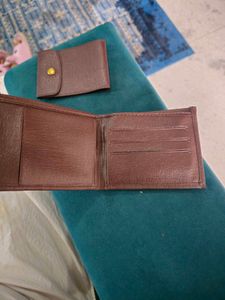 Unused Wallet Leather Pure