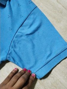USPA Blue Polo Shirt - Size XXL