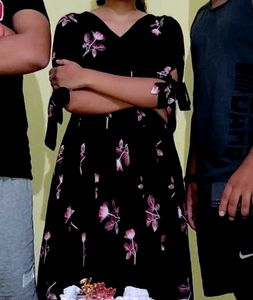 Alia Cut Froak Kurta Set (self Stiched )