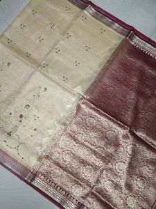 Formal Fancy Pattu Saree With Blouse