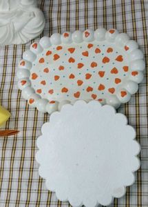 Heart Decor Plate Set