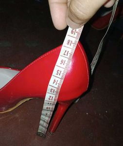 Siren Red Pointed Heels Pumps