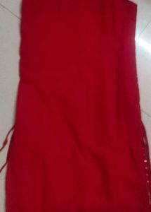 Red Sequin Fabric - Parrot Creation