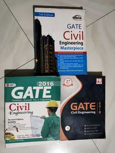 Combo Of 3 ( Gate Civil Engineering)