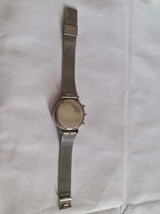 Classic Silver Chronograph Watch [ Antique]