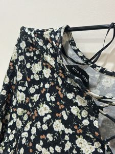 Floral Print Mini Dress