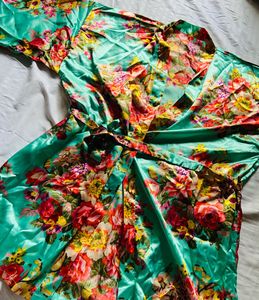 New Beautiful Silk Coat Free Size