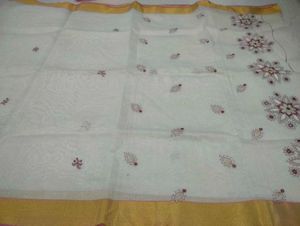 Embroidered Ethnic Saree