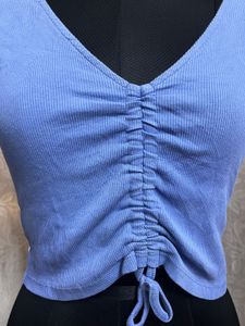Blue Zara Top