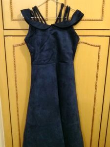 Beautiful Maxi Navy Blue 💙 Western Dress