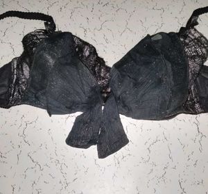 Elegant Black Lace Bra