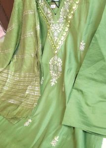 Elegant Green Kurta Set