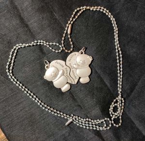 Best Friends Forever Bear Necklace