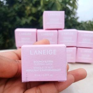 LANEIGE Bouncy&amp;Firm Face Sleeping Mask Pack Of 14
